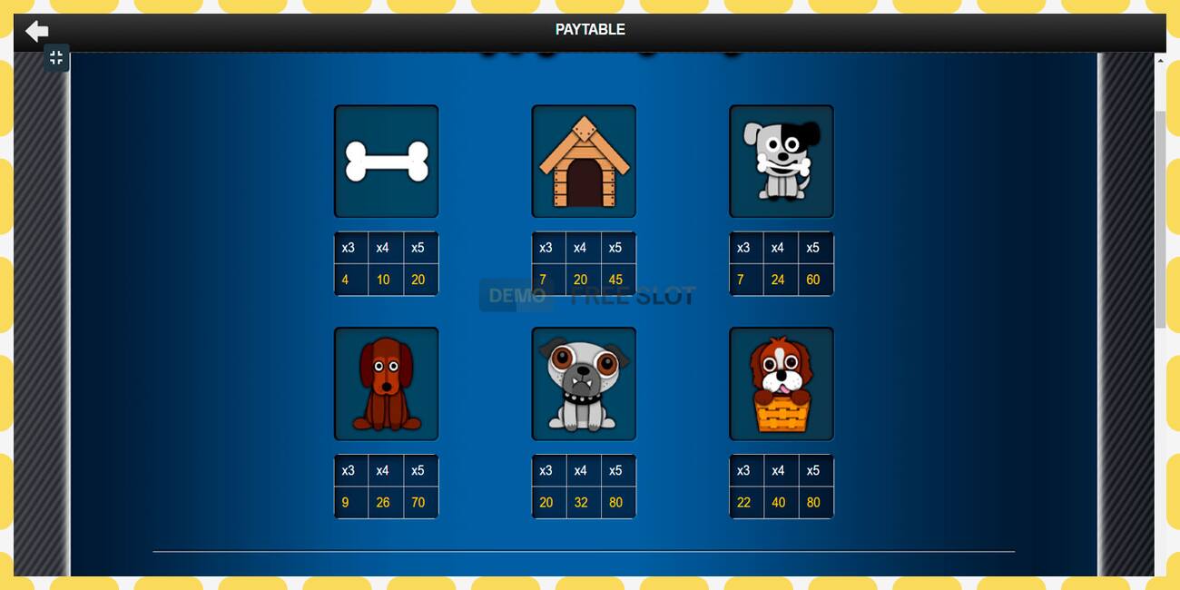 Demo slot Puppy Payday නොමිලේ සහ ලියාපදිංචියකින් තොරව, පින්තූරය - 1