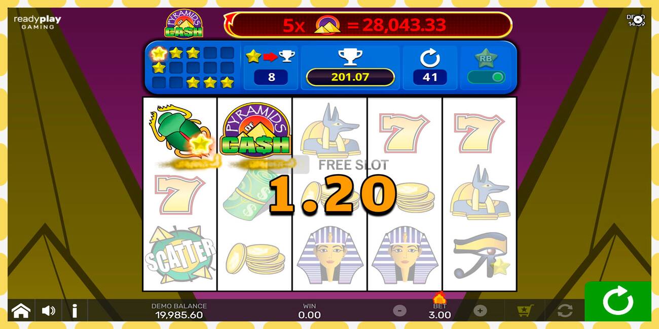 Demo pesa Pyramids of Cash with Reel Bingo tasuta ja ilma registreerimiseta, pilt - 1