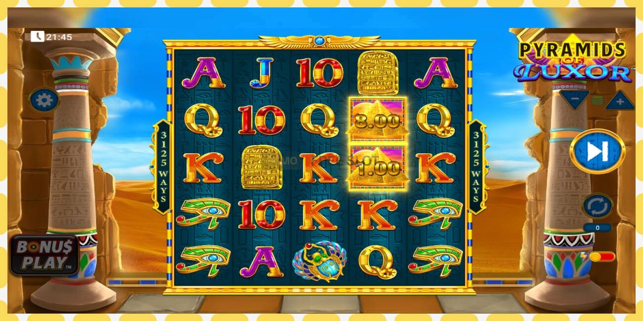 Demo slot Pyramids of Luxor free and without registration, picture - 1