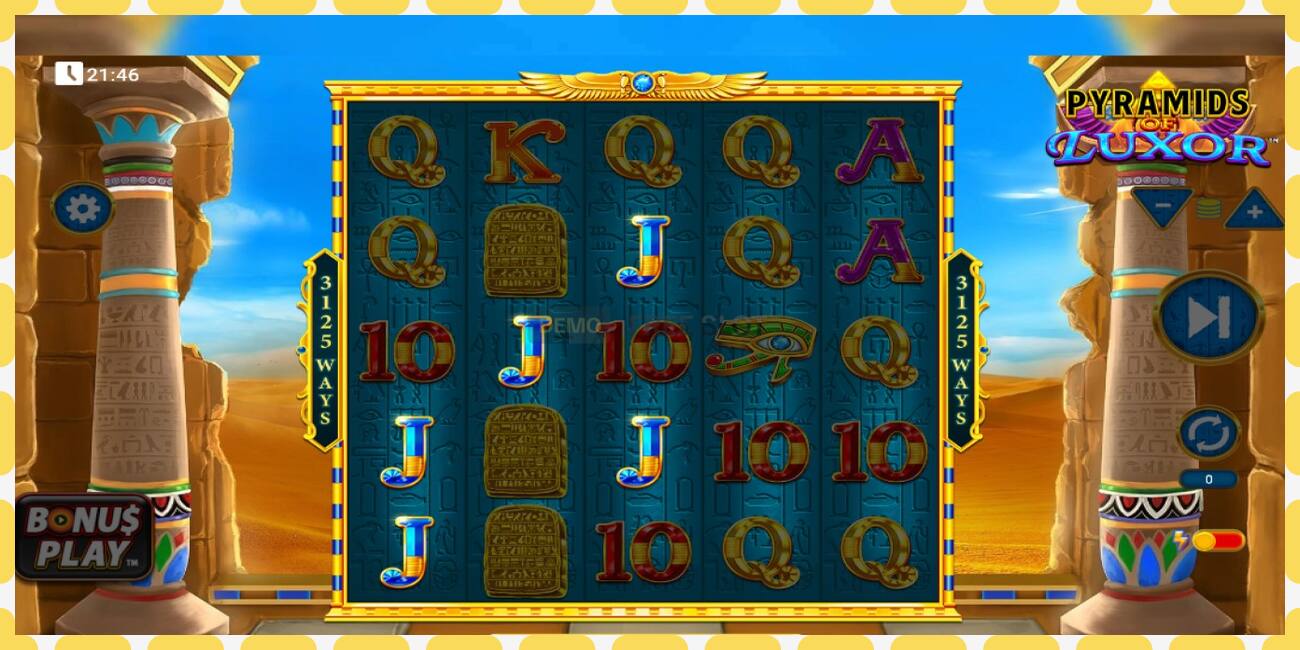 Demo slot Pyramids of Luxor free and without registration, picture - 1