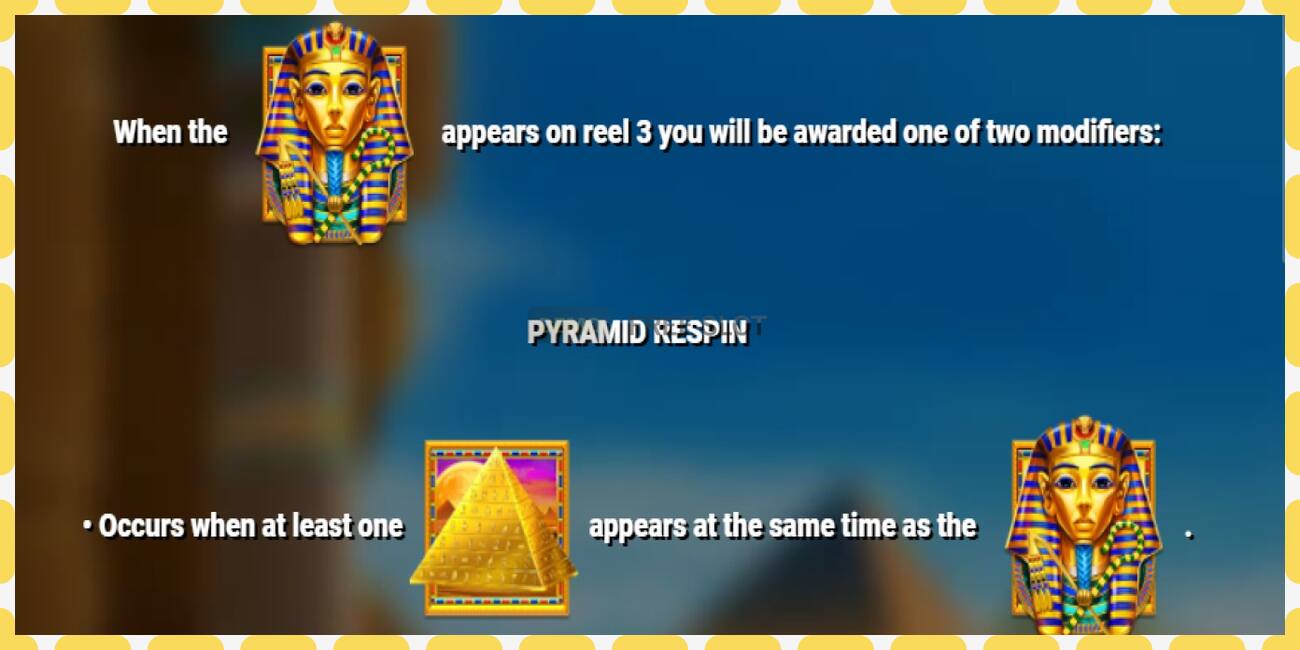 Demo slot Pyramids of Luxor free and without registration, picture - 1