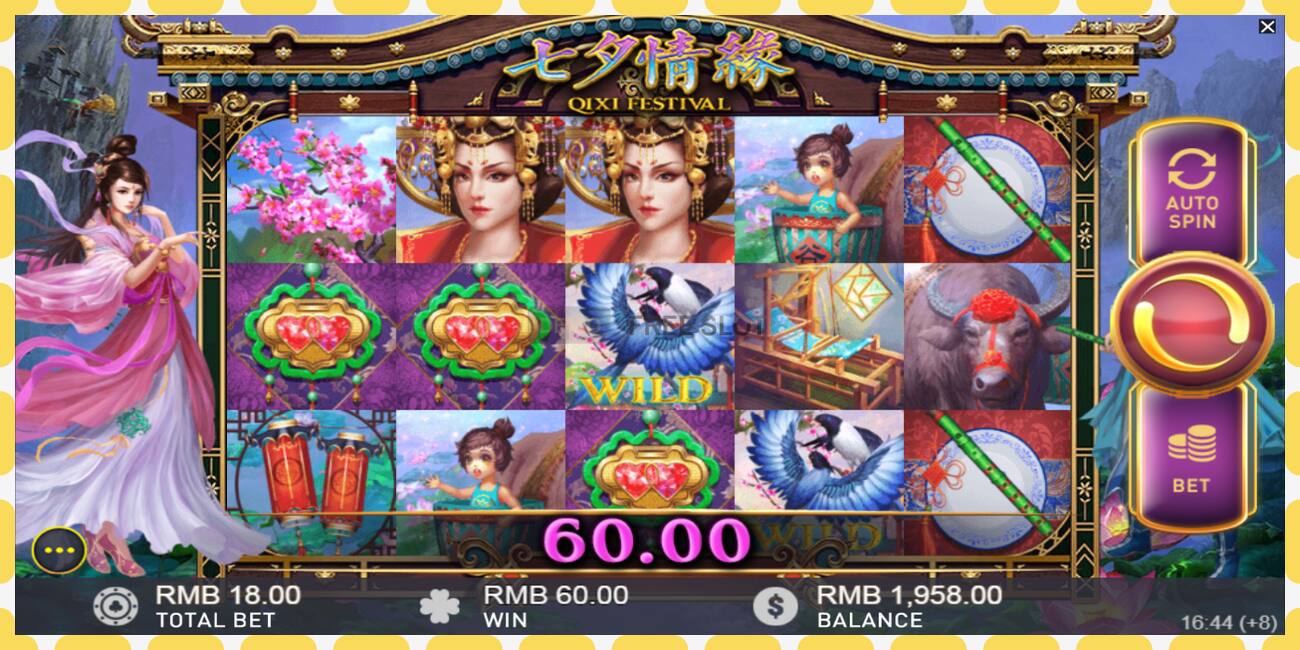 Demo slot Qixi Festival free and without registration, picture - 1