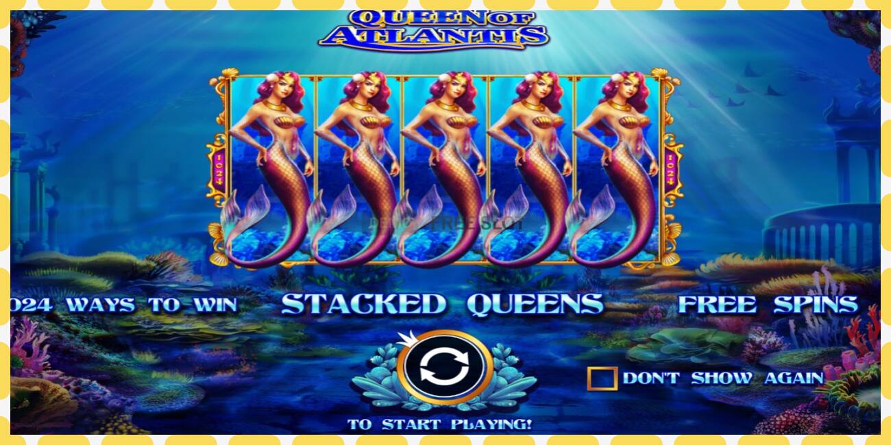 Demo slot Queen of Atlantis free and without registration, picture - 1