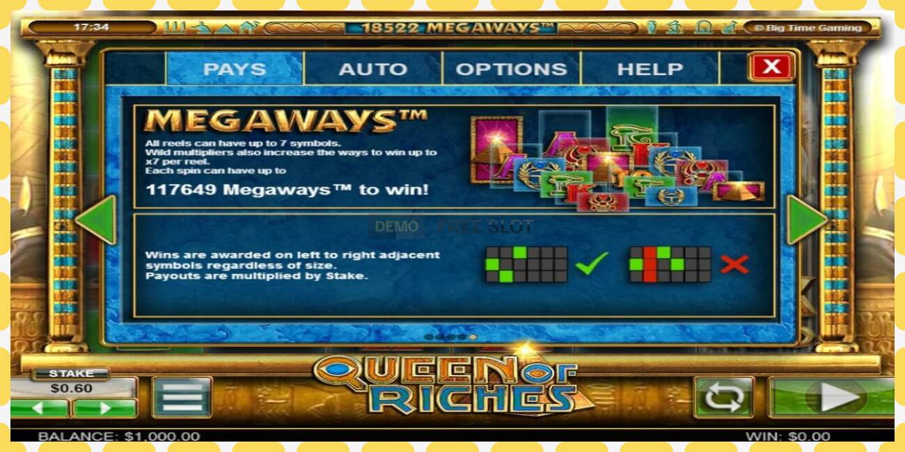 Demo slot Queen of Riches free and without registration, picture - 1