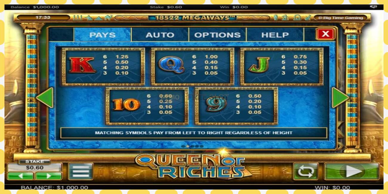 Demo slot Queen of Riches free and without registration, picture - 1