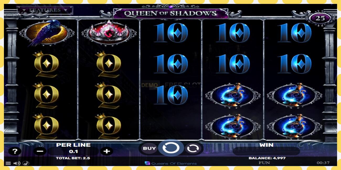 Slot demo Queen of Shadows gratis dan tanpa registrasi, gambar - 1