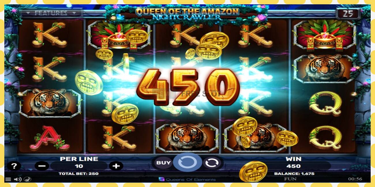 デモスロット Queen of the Amazon - Nightcrawler 無料で登録なしで, 写真 - 1