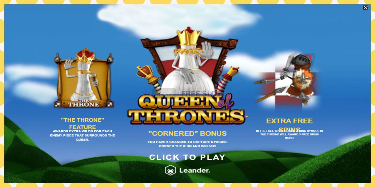 Demo slot Queen of Thrones free and without registration, picture - 1