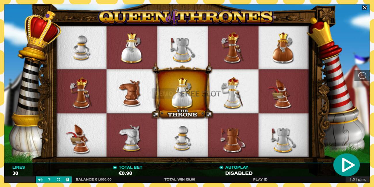 Demo slot Queen of Thrones free and without registration, picture - 1