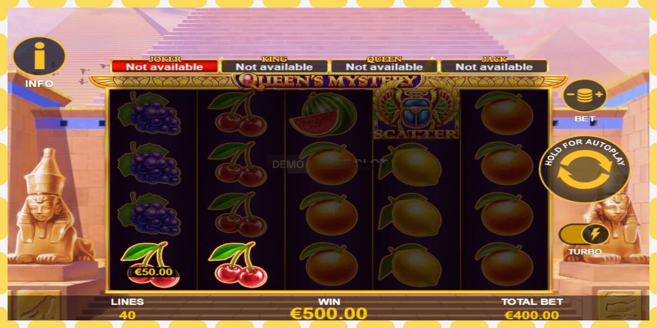 Demo slot Queens Mystery free and without registration, picture - 1