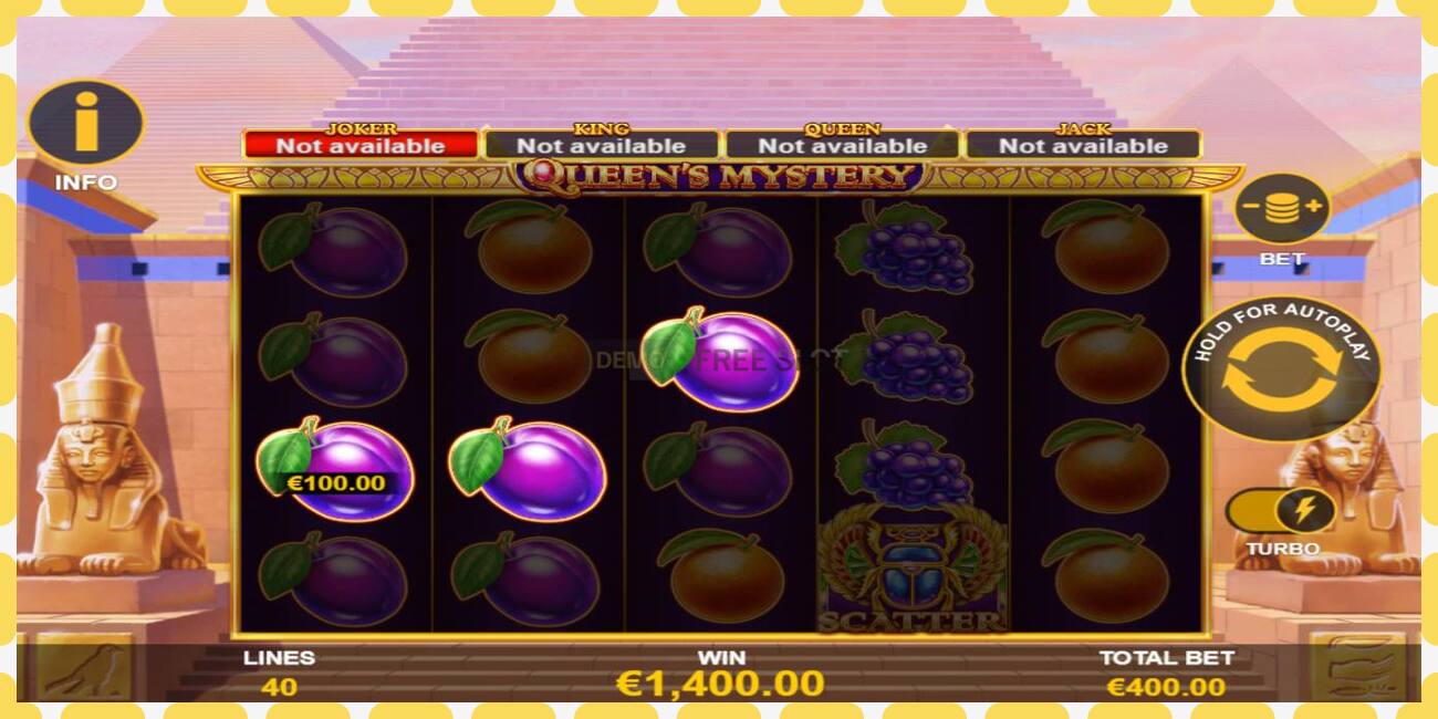 Demo slot Queens Mystery free and without registration, picture - 1