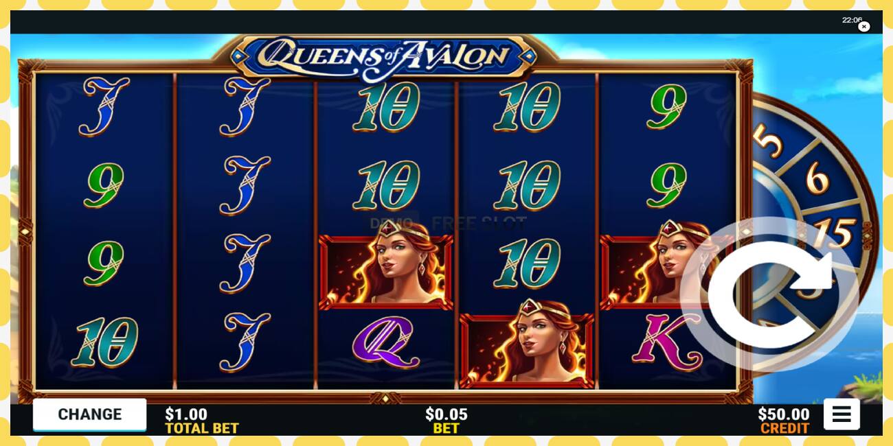 Demo slots Queens of Avalon bezmaksas un bez reģistrācijas, attēlu - 1