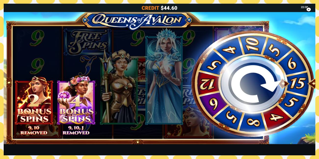 Demo slots Queens of Avalon bezmaksas un bez reģistrācijas, attēlu - 1