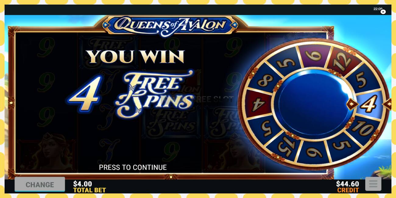 Demo slots Queens of Avalon bezmaksas un bez reģistrācijas, attēlu - 1