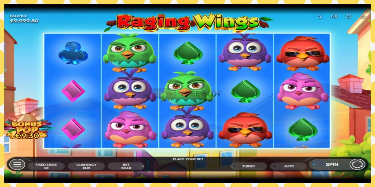 Demo slot Raging Wings free and without registration, picture - 1