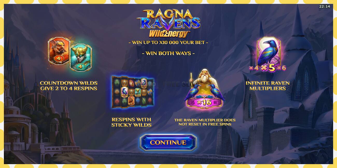 Demo slot RagnaRavens WildEnergy ingyenes és regisztráció nélkül, kép - 1