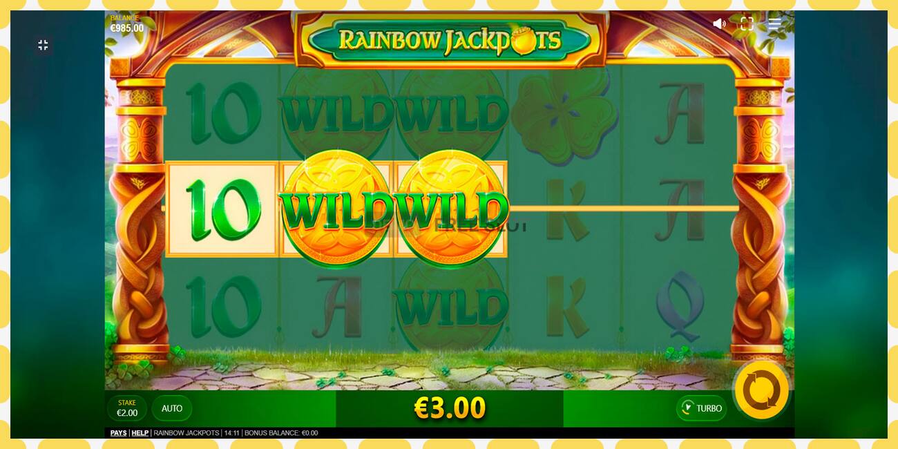 Demo slot Rainbow Jackpots free and without registration, picture - 1