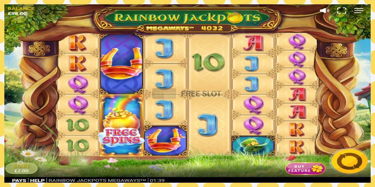 डेमो स्लट Rainbow Jackpots Megaways नि: शुल्क र दर्ता बिना, चित्र - १