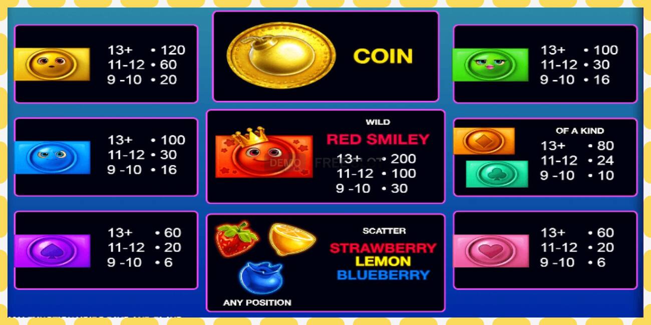 Demo slot Rainbow Triple Pop free and without registration, picture - 1