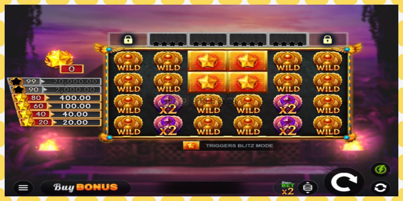 Slot de demostración Ramses Blitz Hold and Win gratuíto e sen rexistro, imaxe - 1