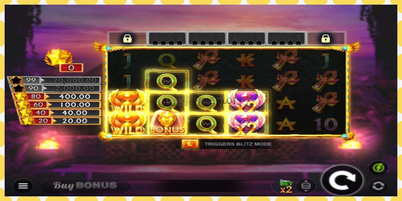 Demo slot Ramses Blitz Hold and Win gratis og uden registrering, billede - 1