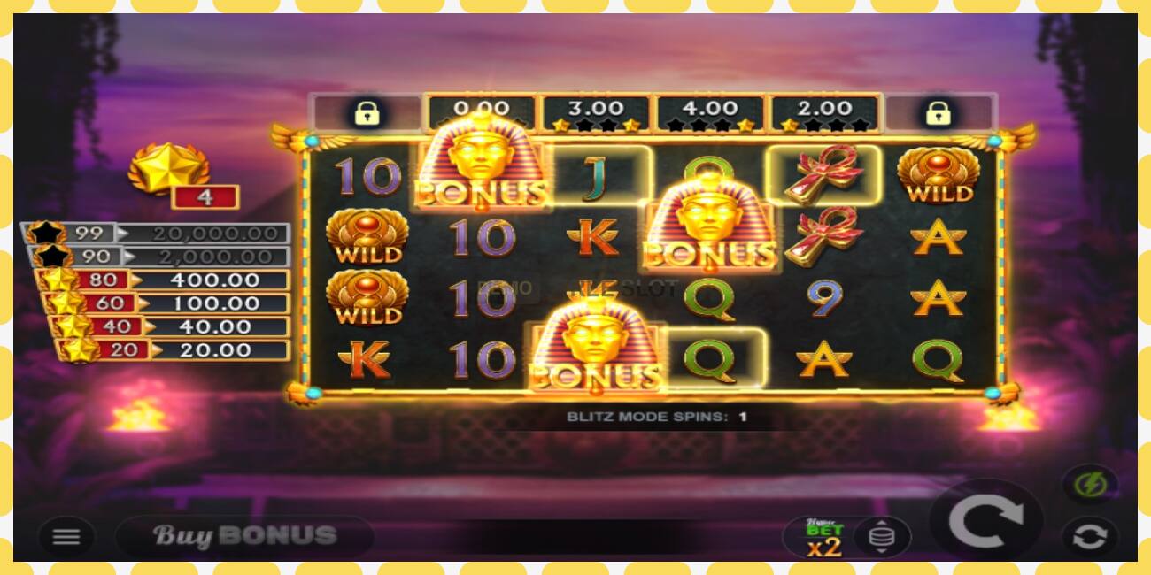 Demo slots Ramses Blitz Hold and Win bezmaksas un bez reģistrācijas, attēlu - 1