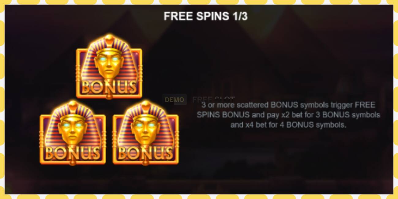 Slot de demostración Ramses Blitz Hold and Win gratuíto e sen rexistro, imaxe - 1