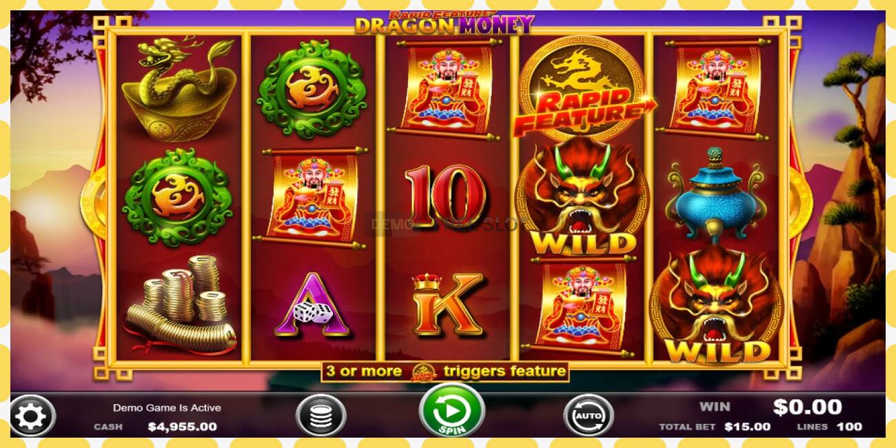 Demo slot Rapid Feature Dragon Money free and without registration, picture - 1