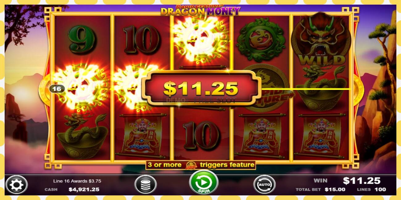 Demo slot Rapid Feature Dragon Money free and without registration, picture - 1