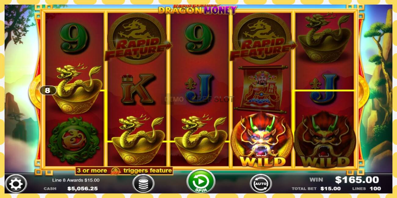 Demo slot Rapid Feature Dragon Money free and without registration, picture - 1