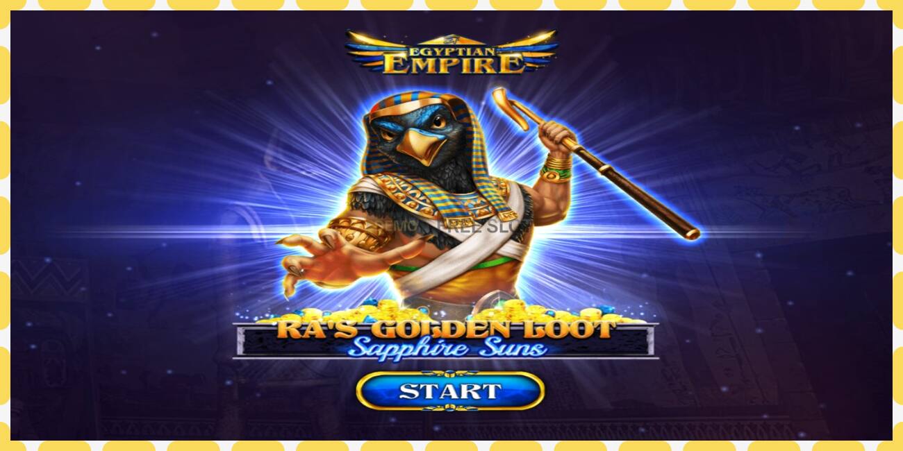 Slot de demonstração Ras Golden Loot - Sapphire Suns grátis e sem registro, foto - 1