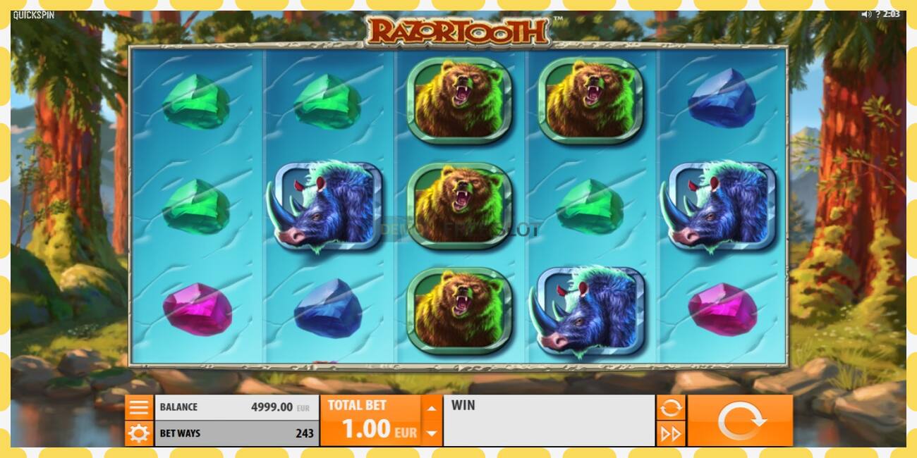 Demo slot Razortooth free and without registration, picture - 1