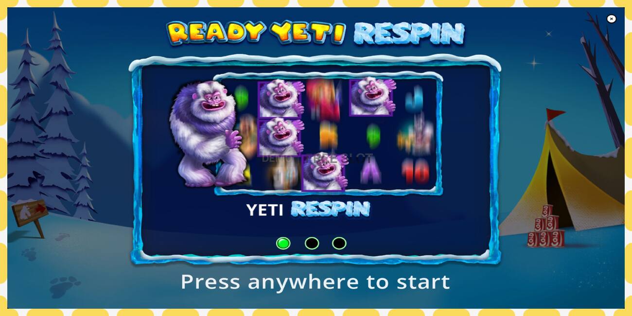 Demo slot Ready Yeti Respin zadarmo a bez registrácie, obrázok - 1