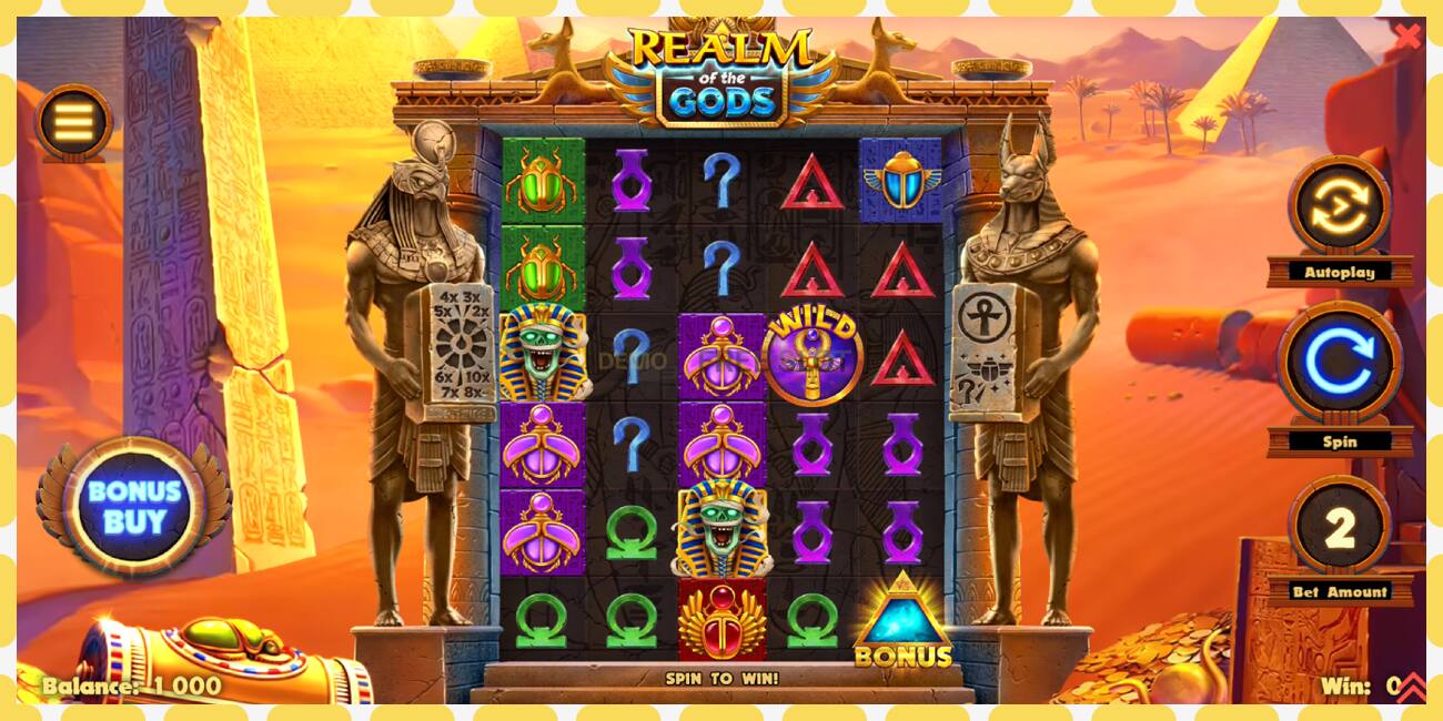 Demo slot Realm of the Gods free and without registration, picture - 1