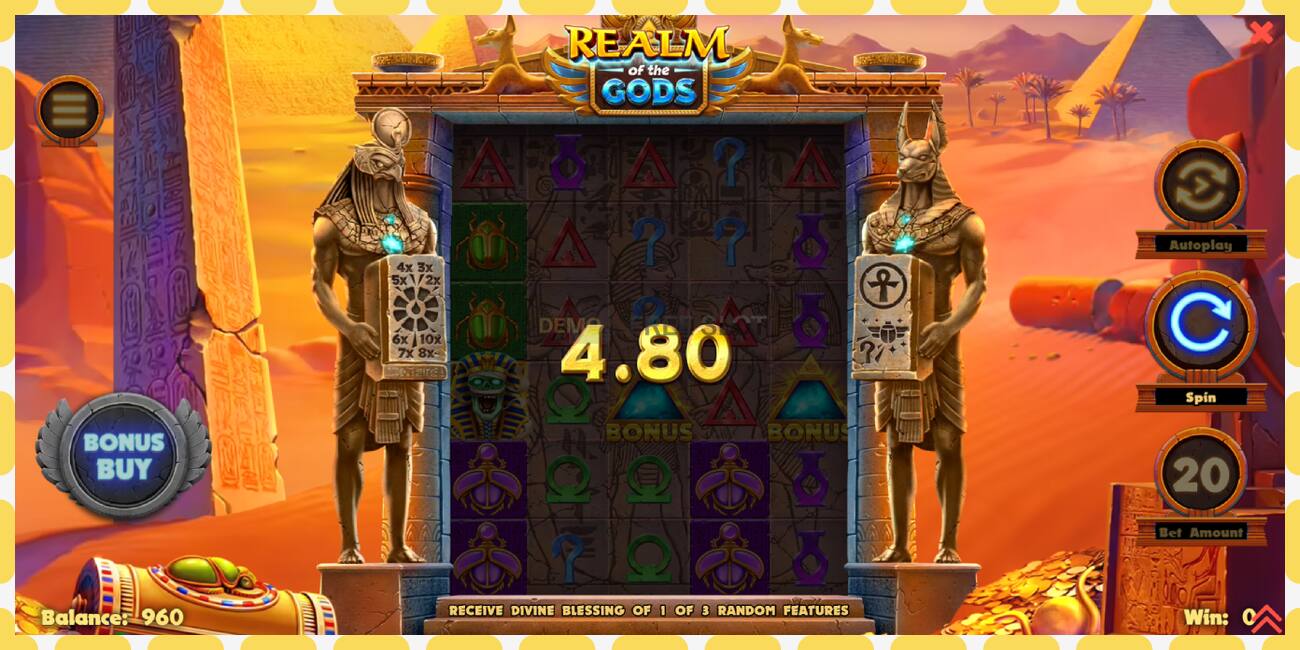 Demo slot Realm of the Gods free and without registration, picture - 1