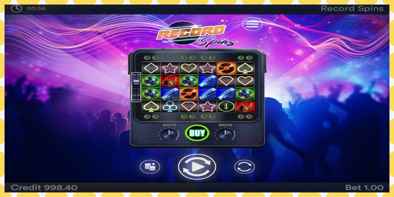 Demo slot Record Spins free and without registration, picture - 1