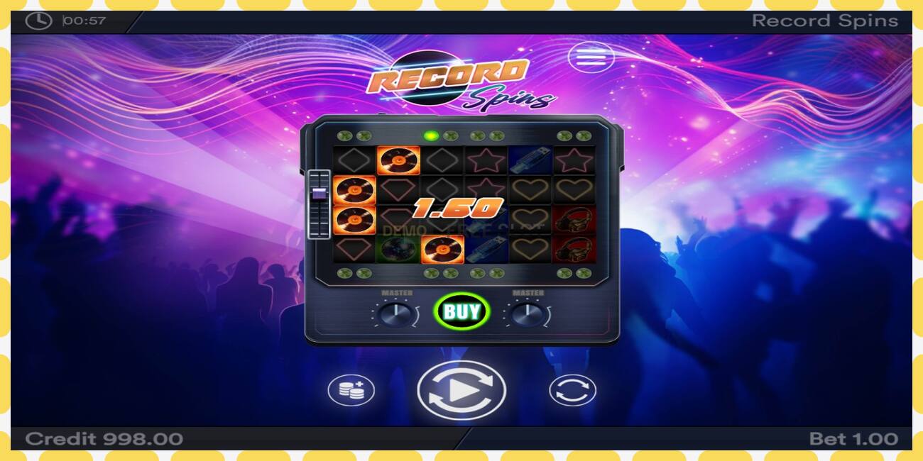 Demo slot Record Spins free and without registration, picture - 1