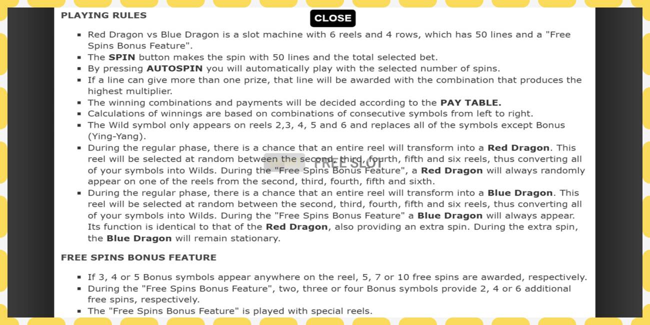 Demo slot Red Dragon vs Blue Dragon free and without registration, picture - 1