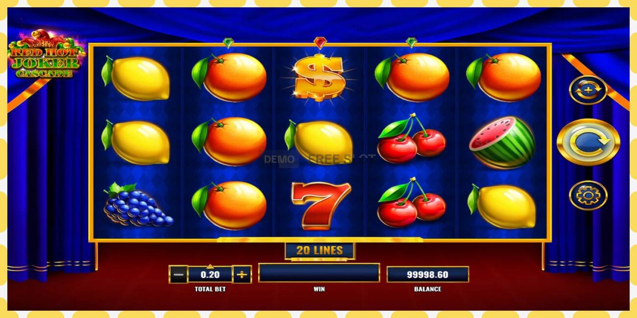 Demo slot Red Hot Joker Cascade free and without registration, picture - 1