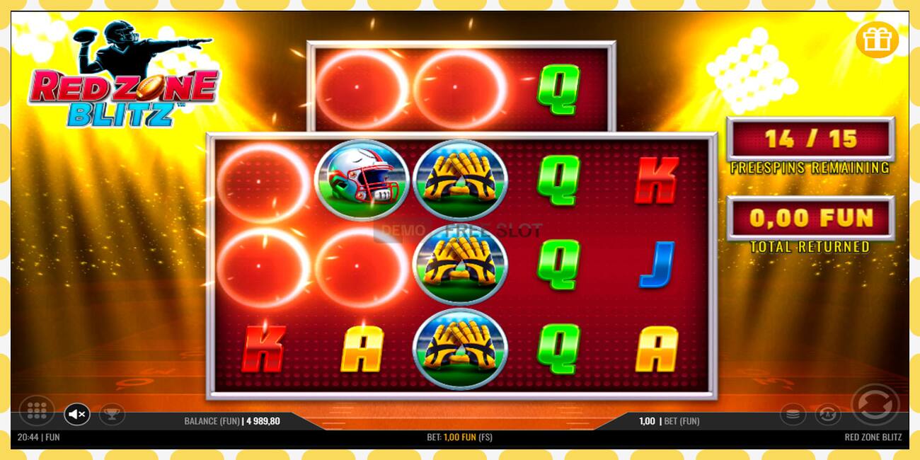 Demo slot Red Zone Blitz free and without registration, picture - 1