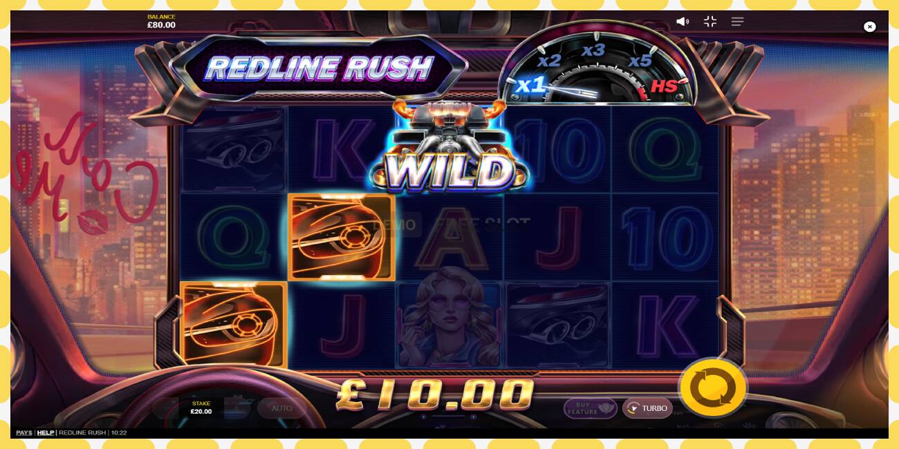 Slot dimostrativo Redline Rush gratuito e senza registrazione, immagine - 1