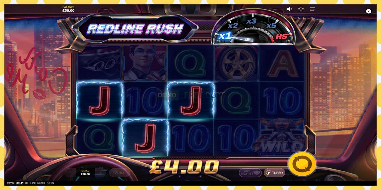 Demo slot Redline Rush නොමිලේ සහ ලියාපදිංචියකින් තොරව, පින්තූරය - 1