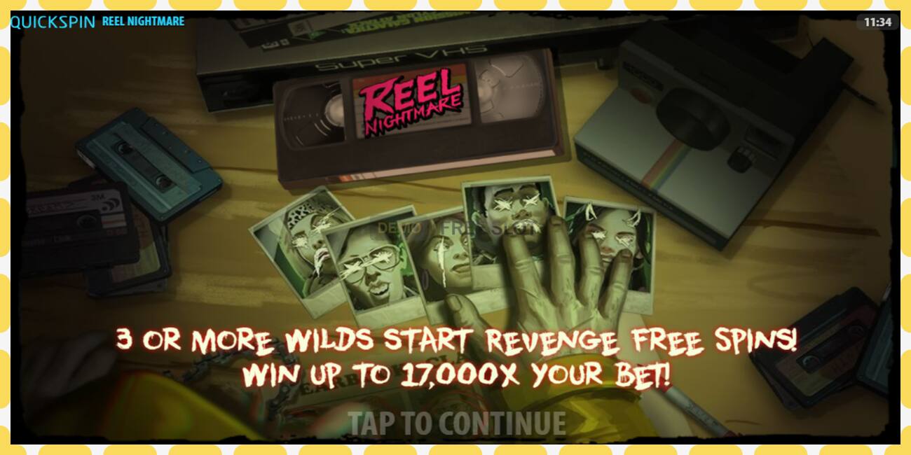 Demo slot Reel Nightmare free and without registration, picture - 1