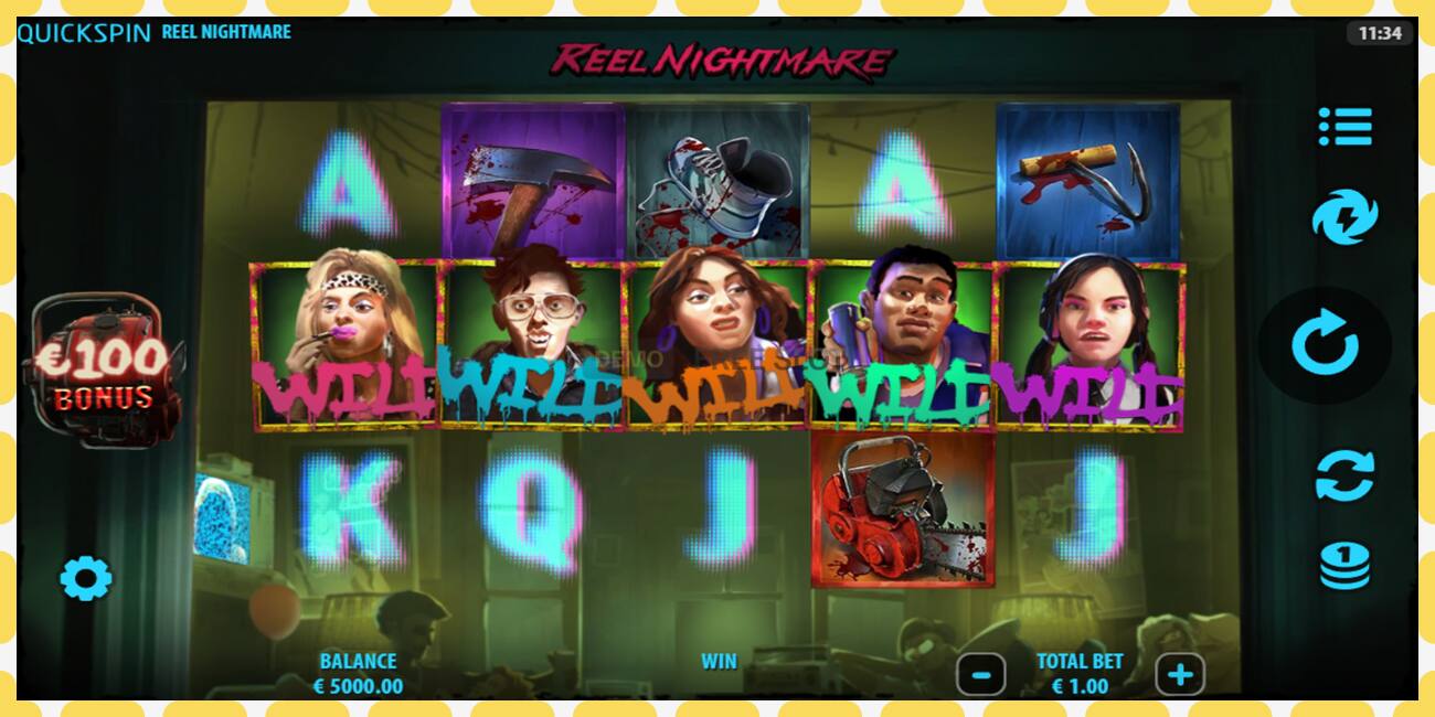 Demo slot Reel Nightmare free and without registration, picture - 1