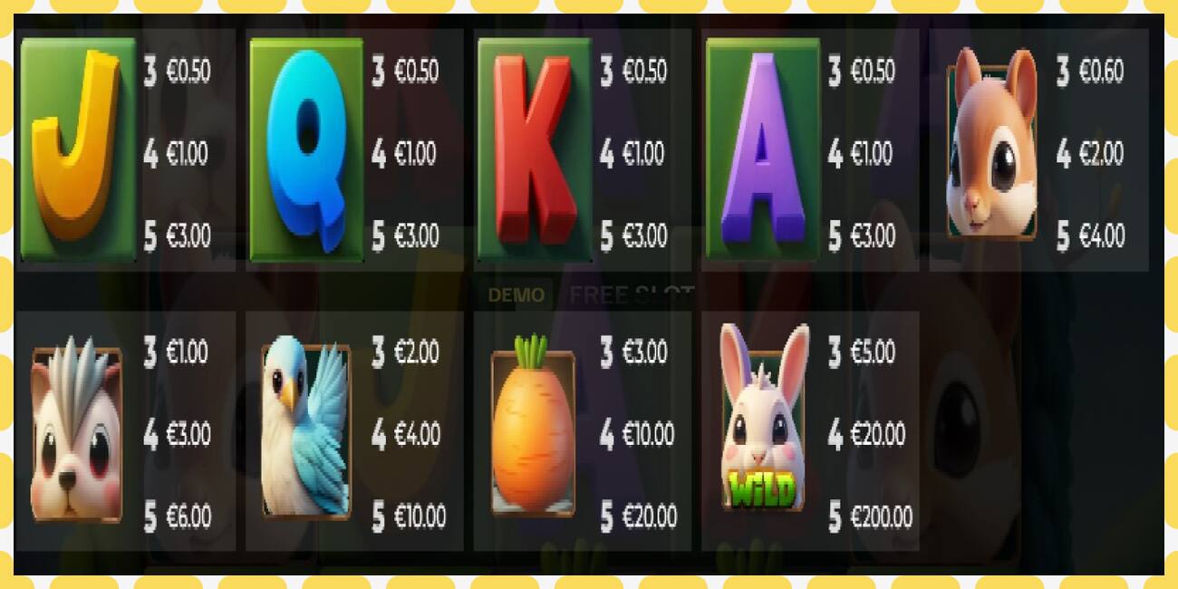 Demo slot Reel Rabbit free and without registration, picture - 1