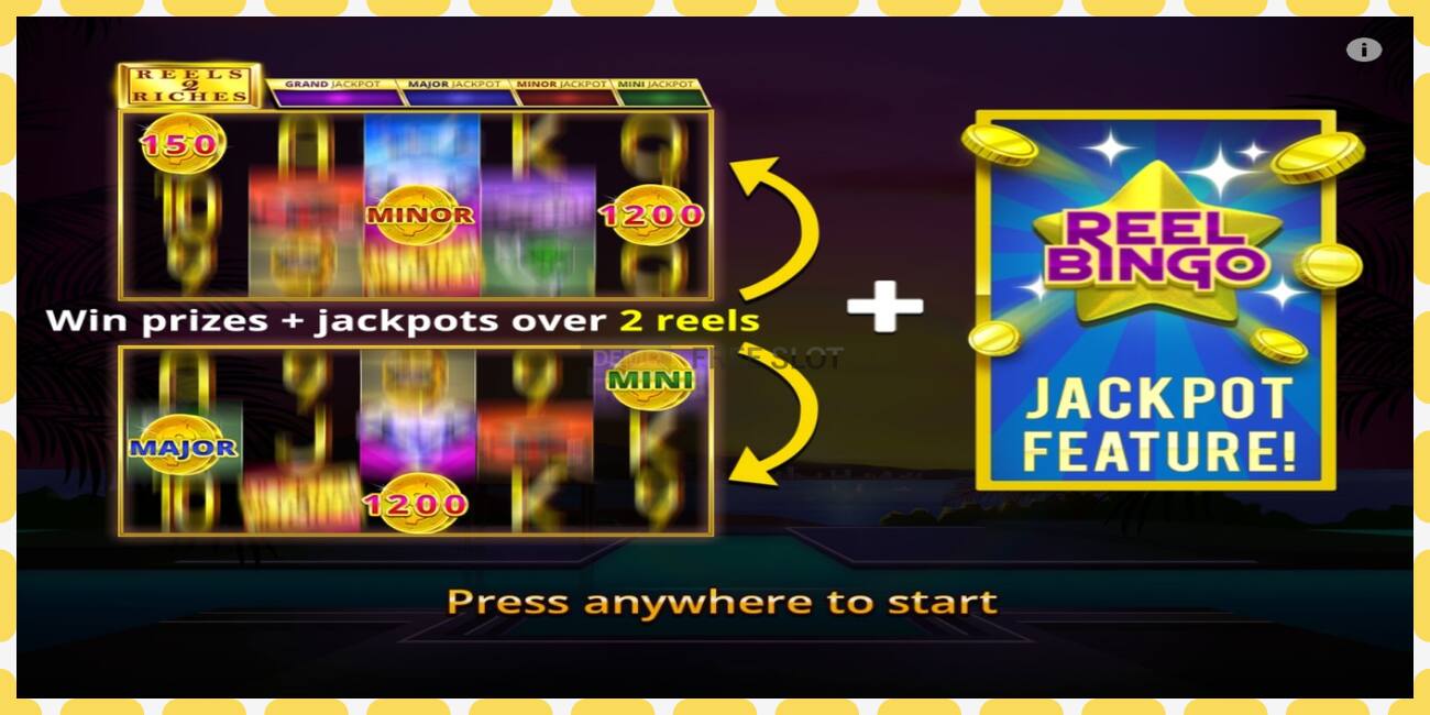 Slot demo Reels 2 Riches with Reel Bingo gratuit și fără înregistrare, imagine - 1