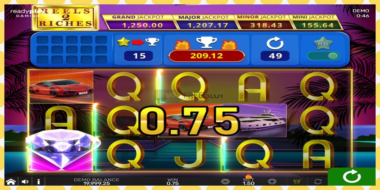 Slot demo Reels 2 Riches with Reel Bingo gratuit și fără înregistrare, imagine - 1