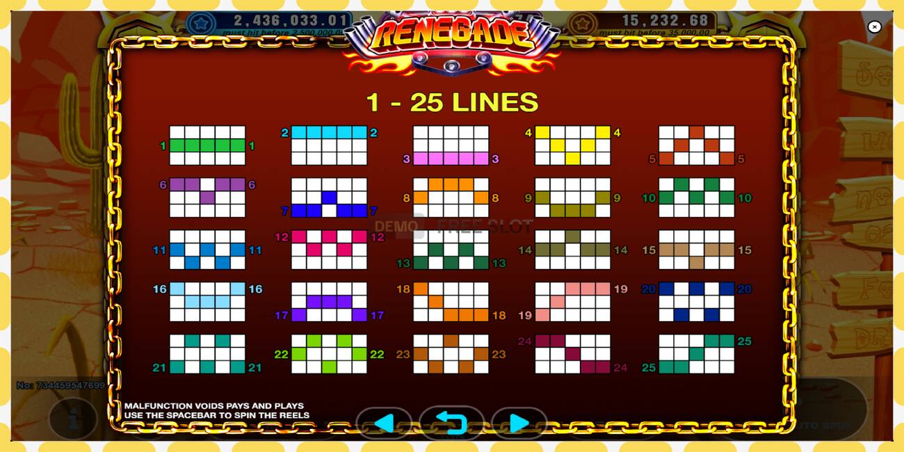 Demo slot Renegade free and without registration, picture - 1