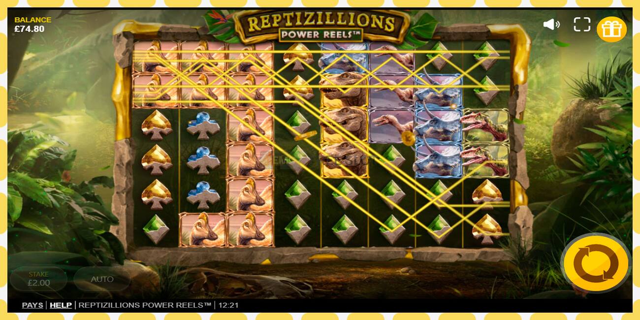 Demo slot Reptizillions Power Reels free and without registration, picture - 1