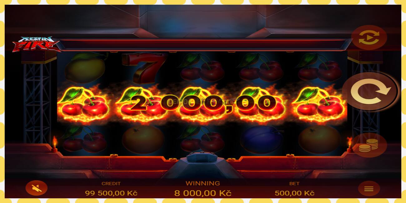 Demo slot Respin Fire ingyenes és regisztráció nélkül, kép - 1